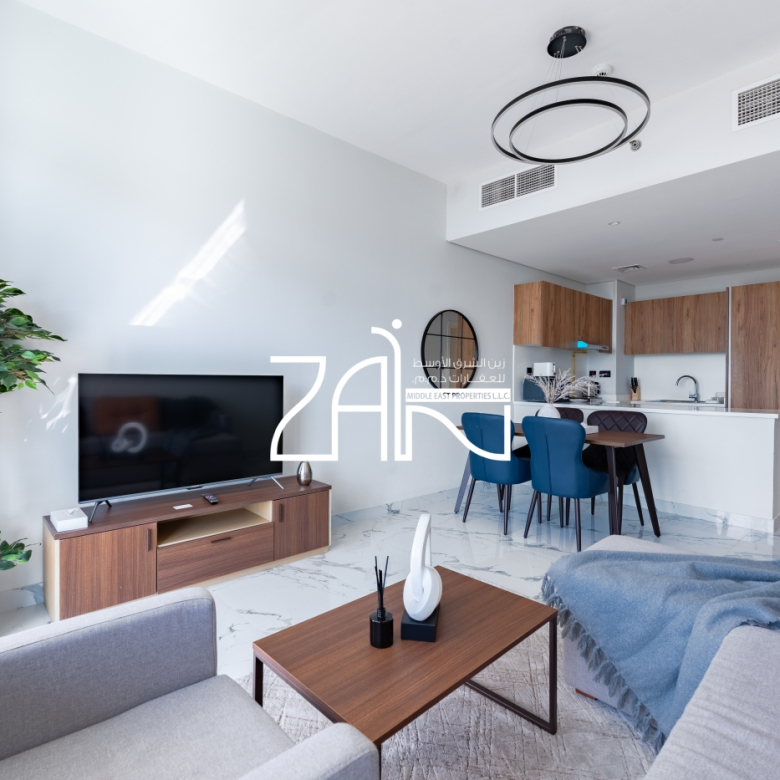 High floor|Furnished 3BR+Balcony |Canal View