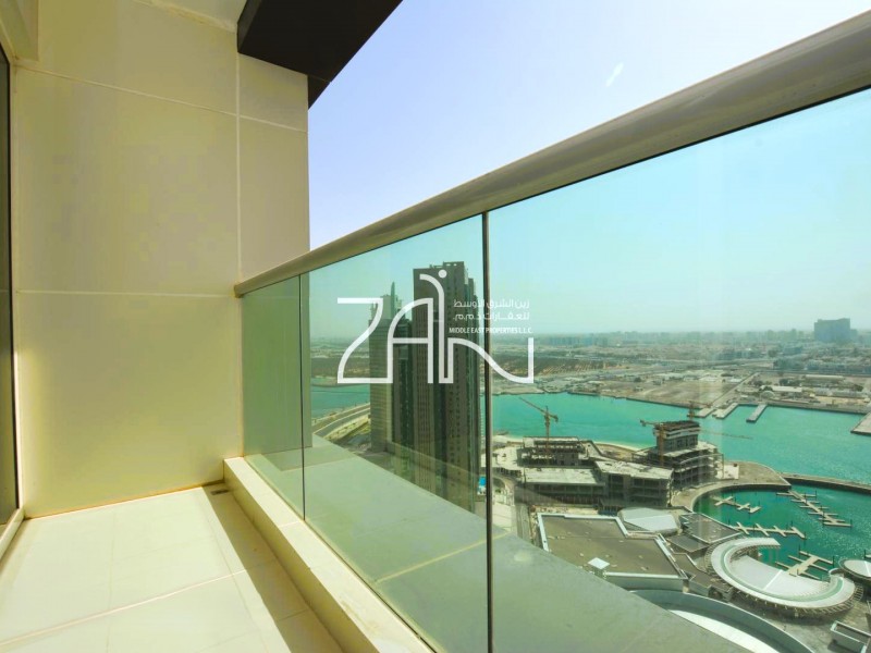 High Floor|Balcony-Marina View|Vacant|2 Payment