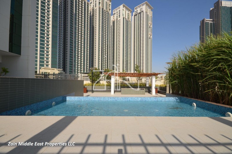 Vacant 2BR+Balcony |High Floor |Sea View